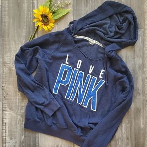 Women's Pink Slouchy lightweight beach hoodie